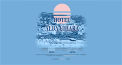 Desktop Screenshot of hotelalbachiarafinale.it