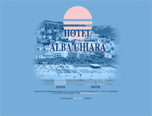 Tablet Screenshot of hotelalbachiarafinale.it